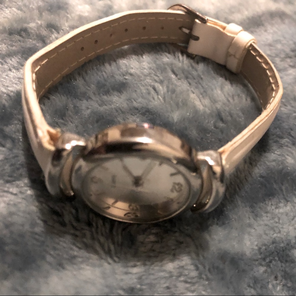 Small white watch